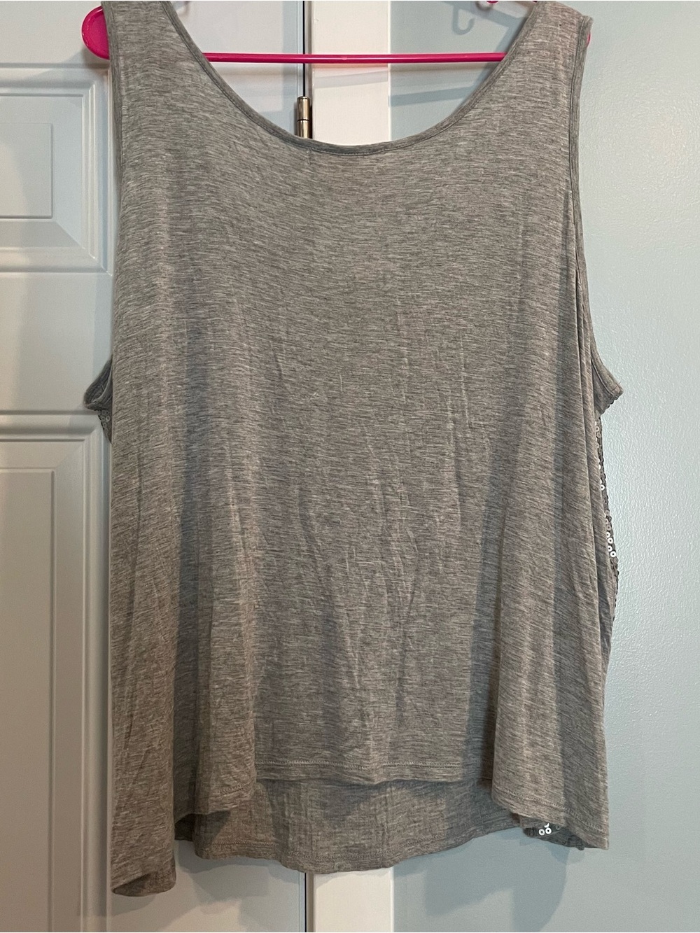 Michael Kors Sleeveless Sequin Plus Size Top - Picture 3 of 3